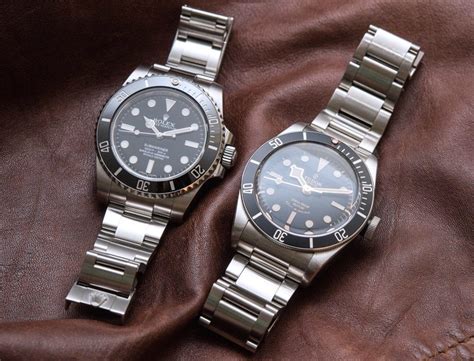 tudor black bay monochrome vs rolex submariner|Tudor Black Bay 58 specifications.